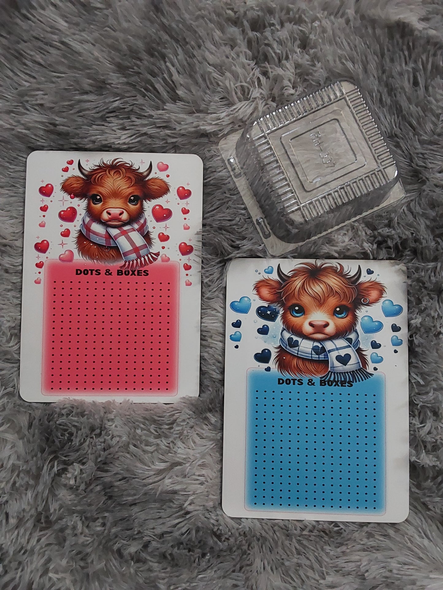 Snack pack activity with dry erase markers