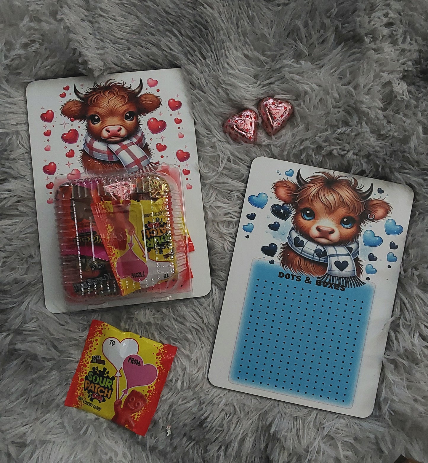 Snack pack activity with dry erase markers