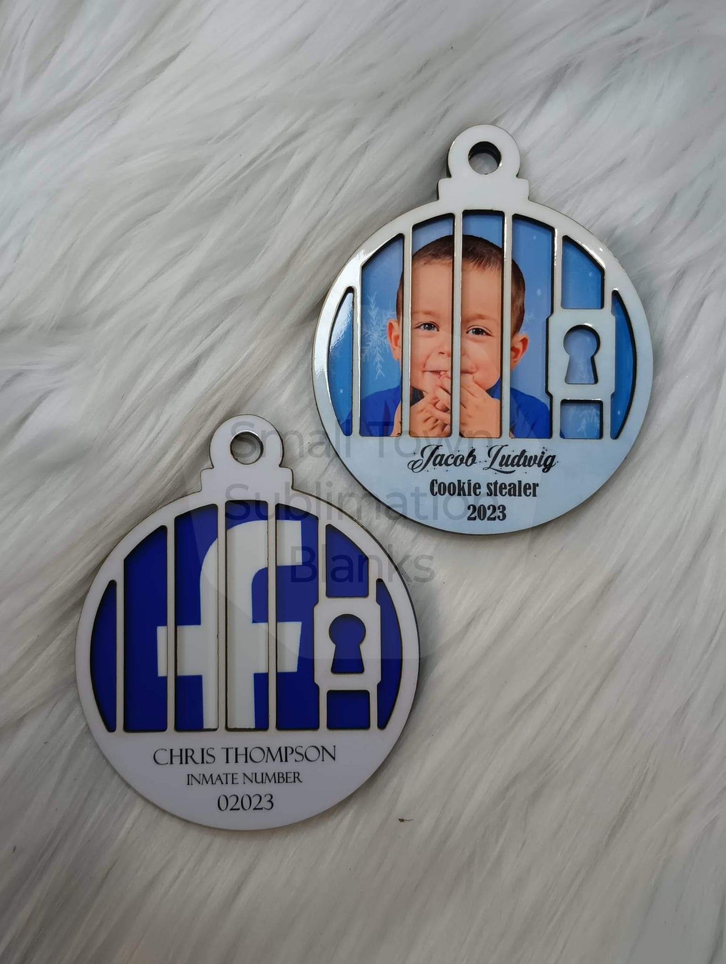 Jail cell ornament