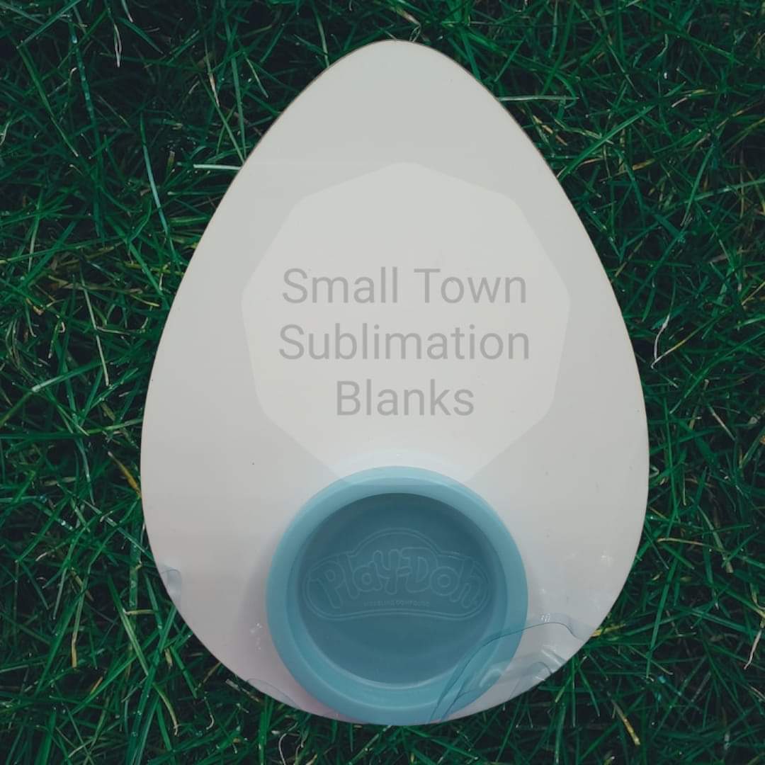 Easter bunny or egg play-doh holder