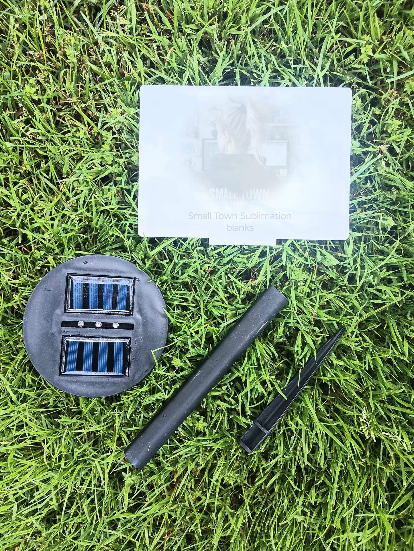 Solar cemetery light / garden light
