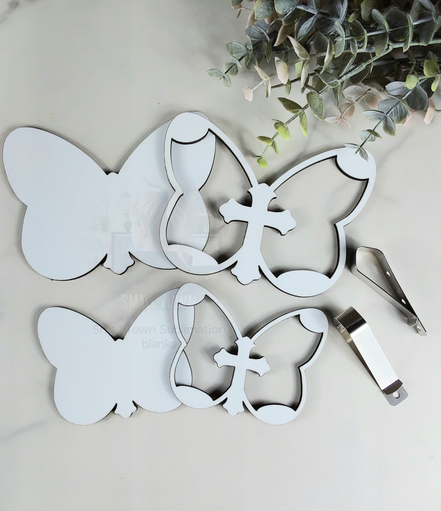 Butterfly Visor clip DIGITAL FILE