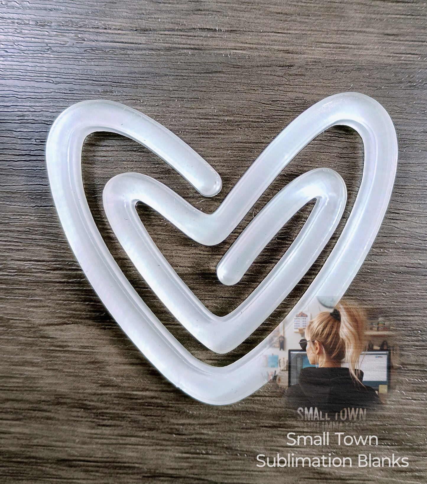 Acrylic paperclip / bookmark blanks