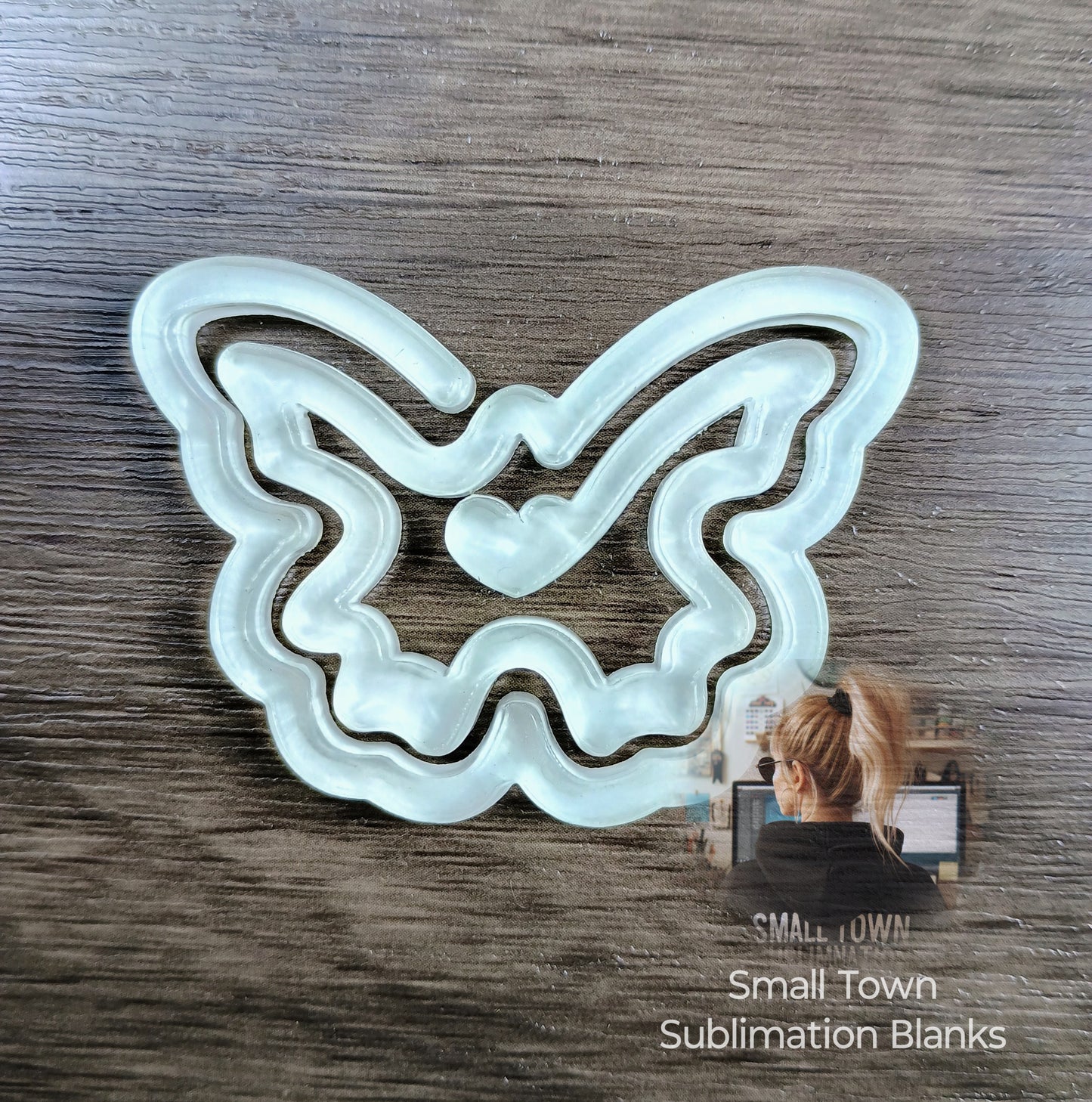 Acrylic paperclip / bookmark blanks