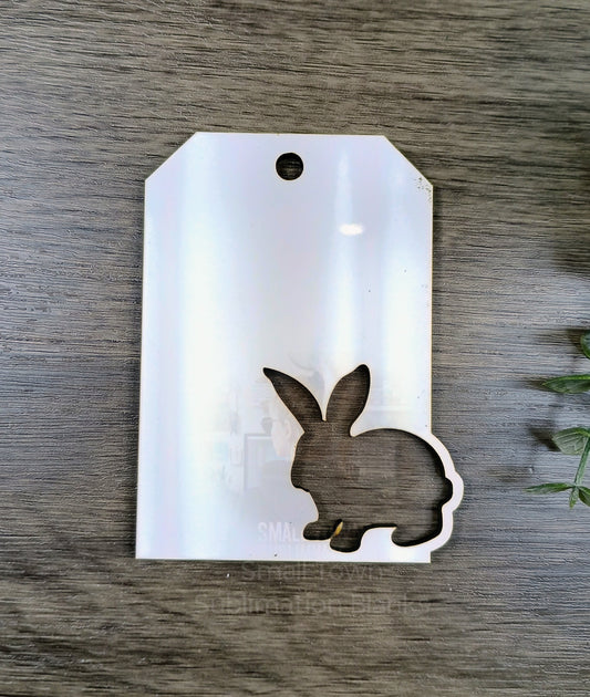 Easter Bunny gift tag