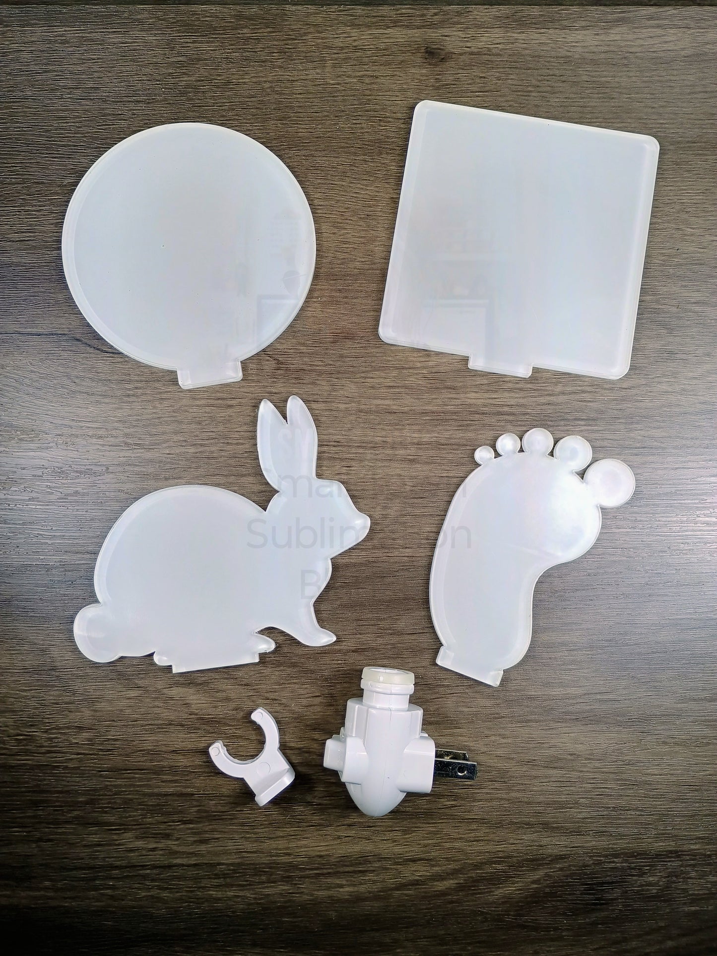 * Night light shapes / clear acrylic