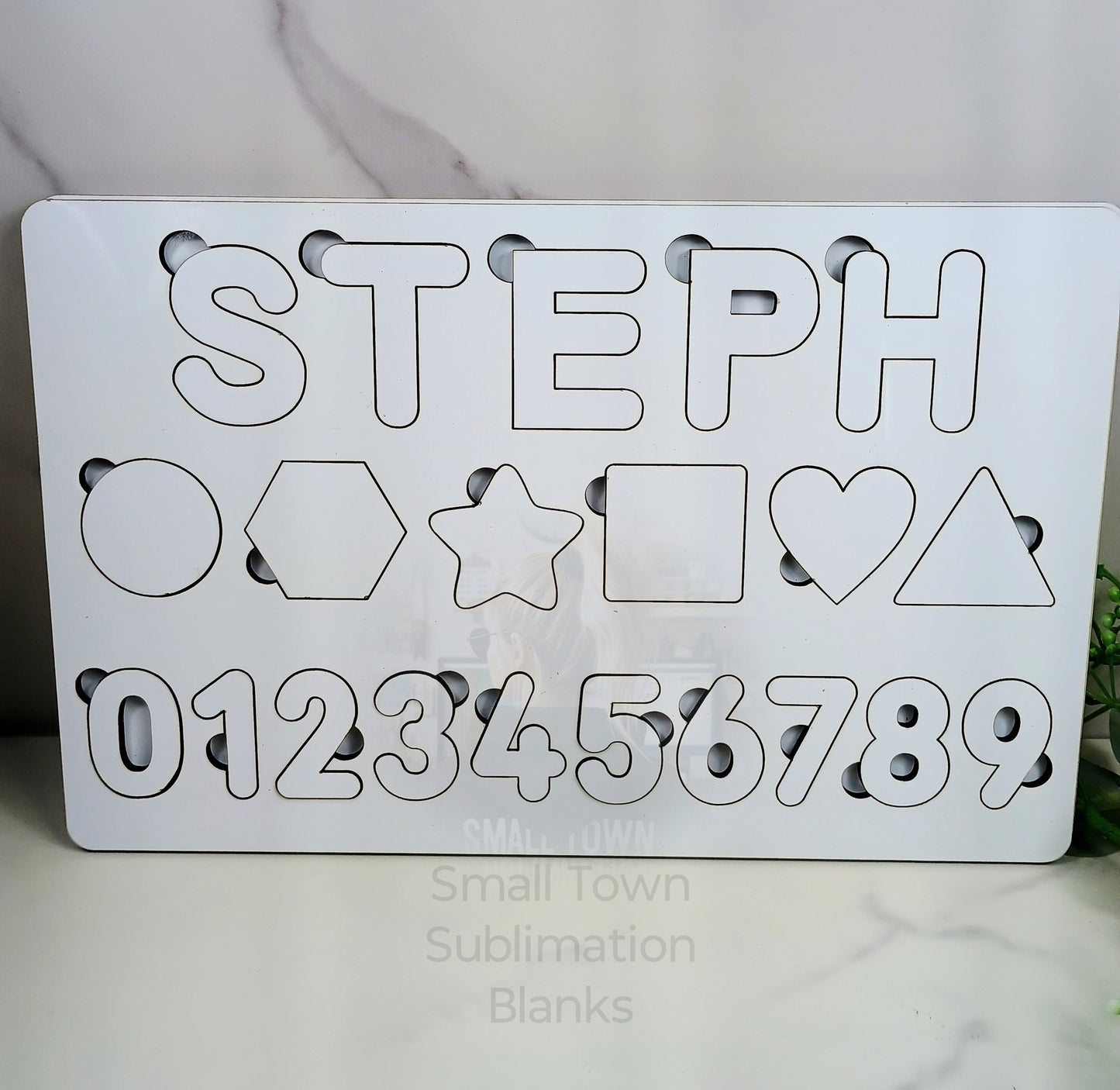 * Name and activity puzzle