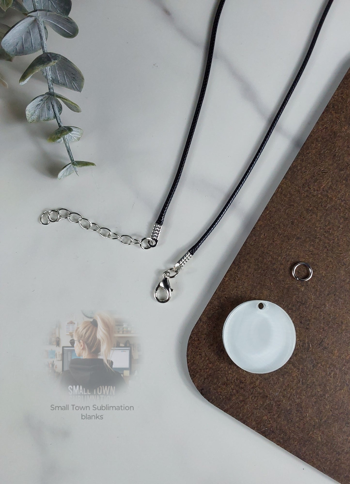 Clear Acrylic necklaces