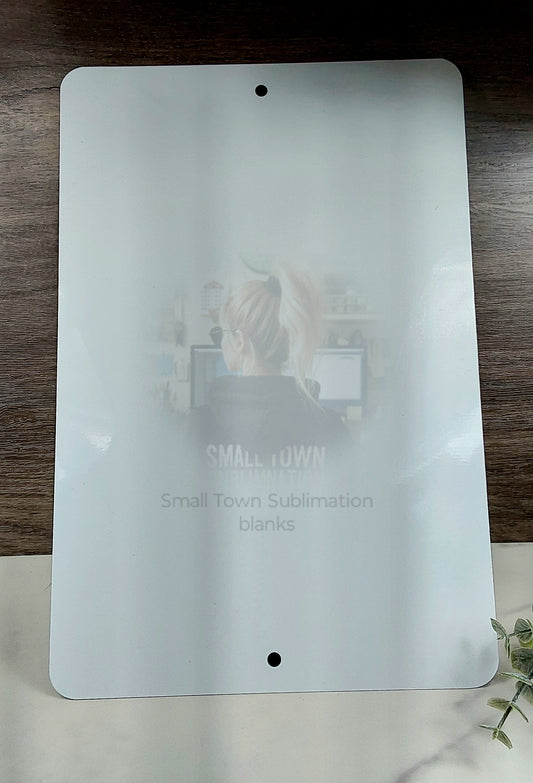 Aluminum outdoor signs