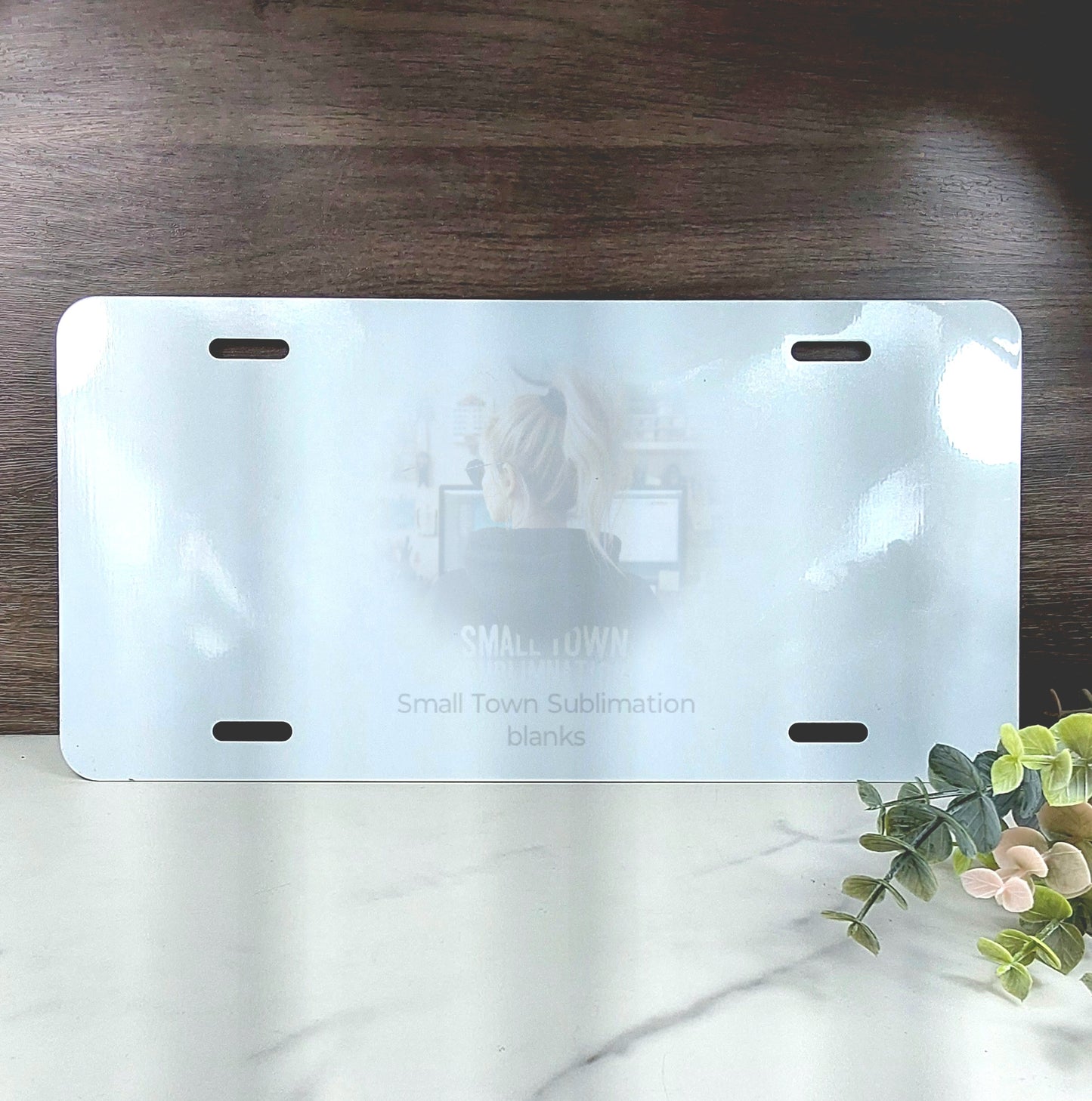 License plate with UV protection!