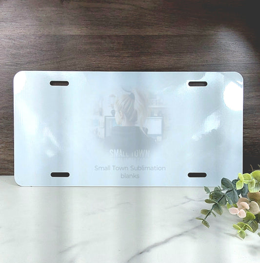 License plate with UV protection!