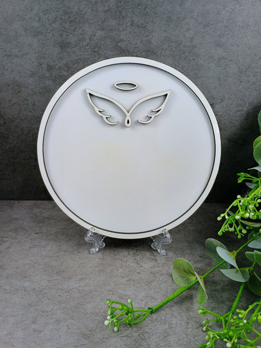 Round Memorial plaque