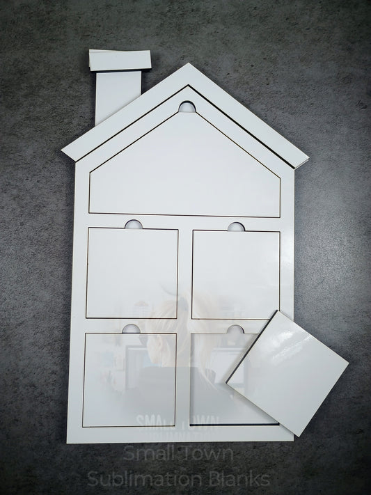 Interchangeable house blank