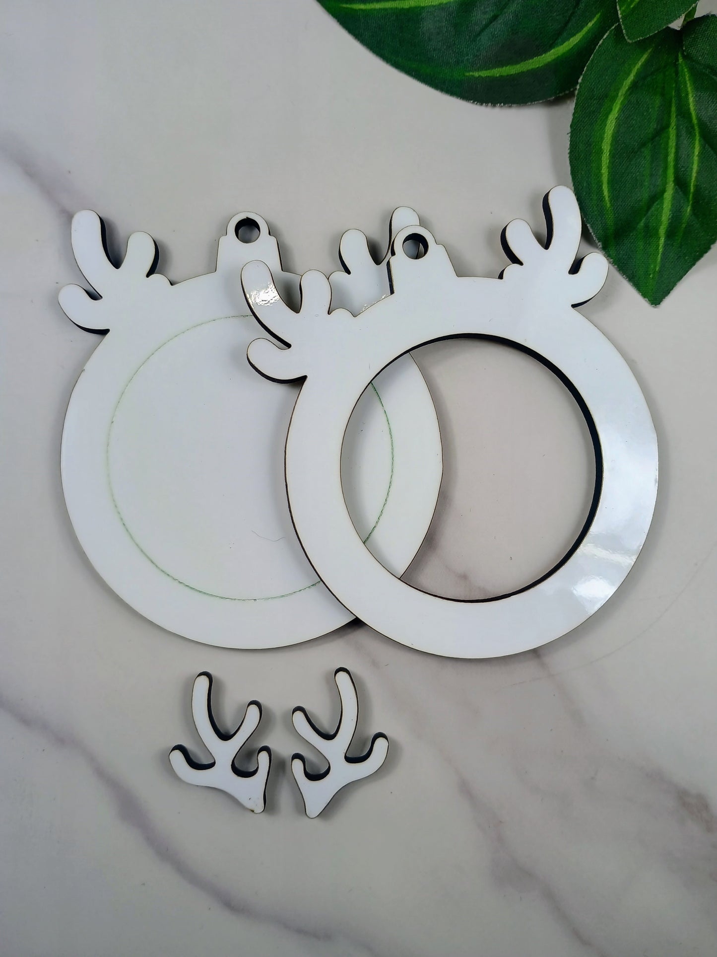 Antlers 3d ornament