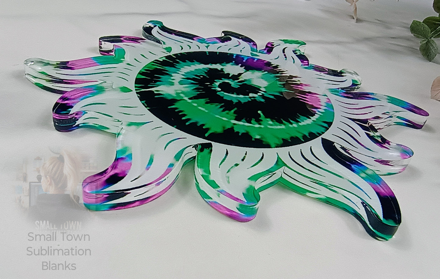 Mystical sun coasters