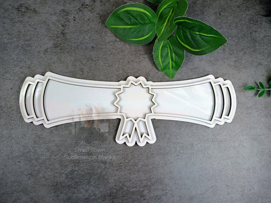 Graduate rolled diploma 2 layers