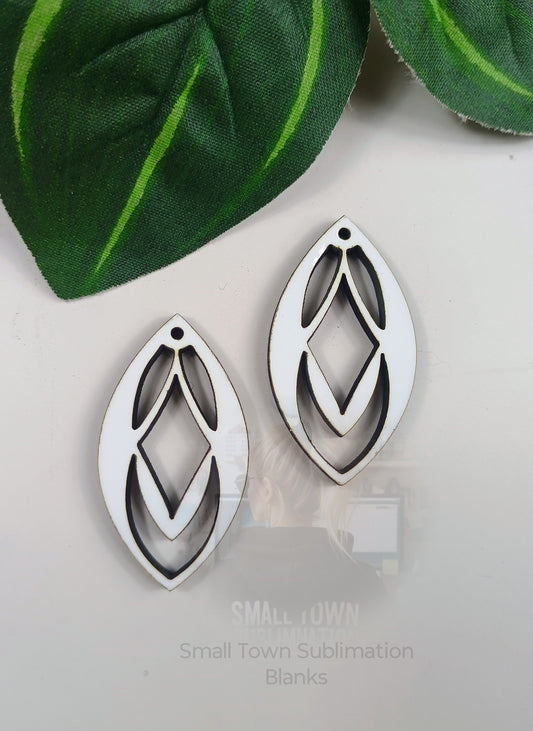 Oval earrings blanks