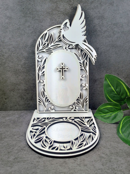 Memorial candle holder