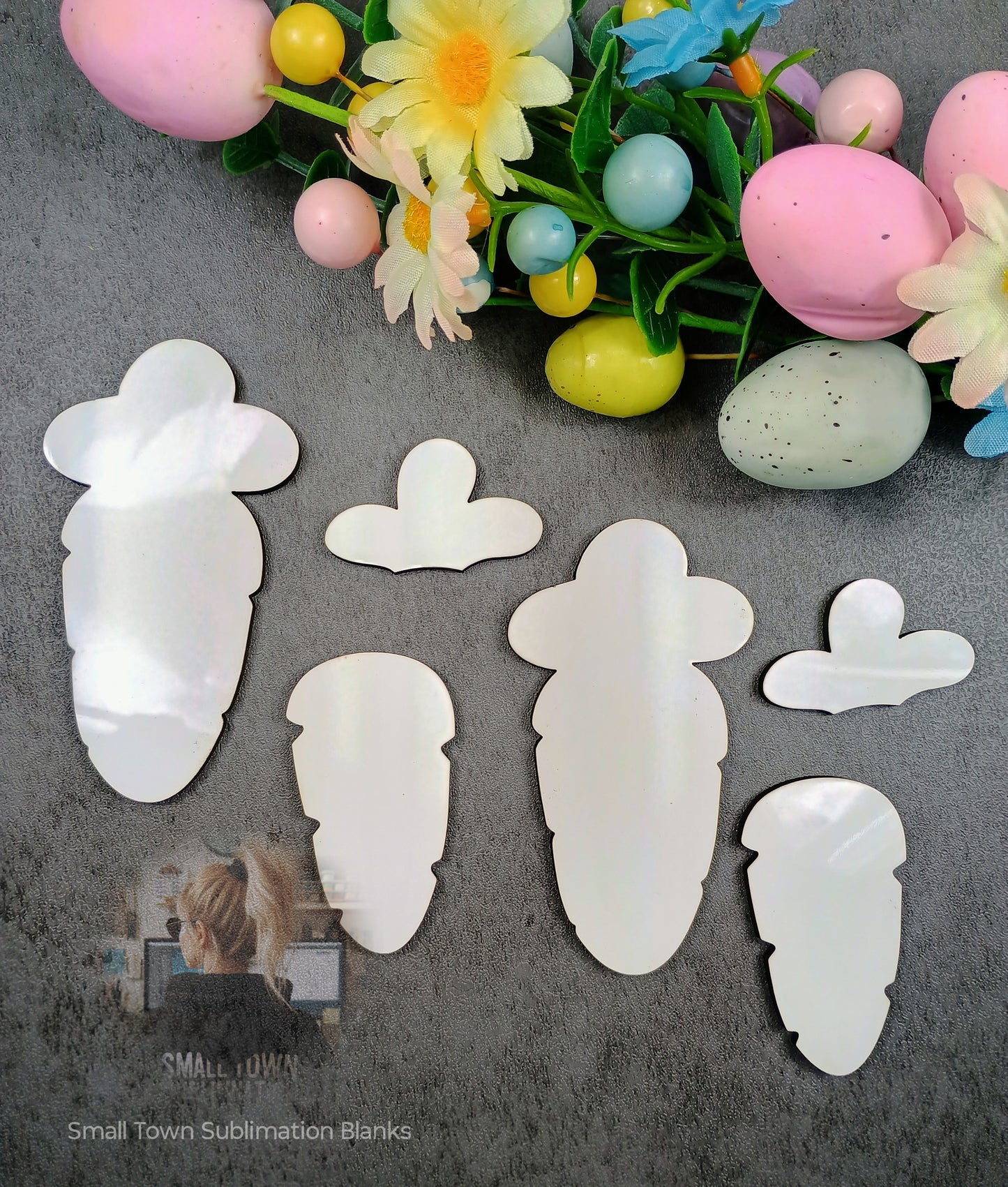 Carrot magnets - set of 2