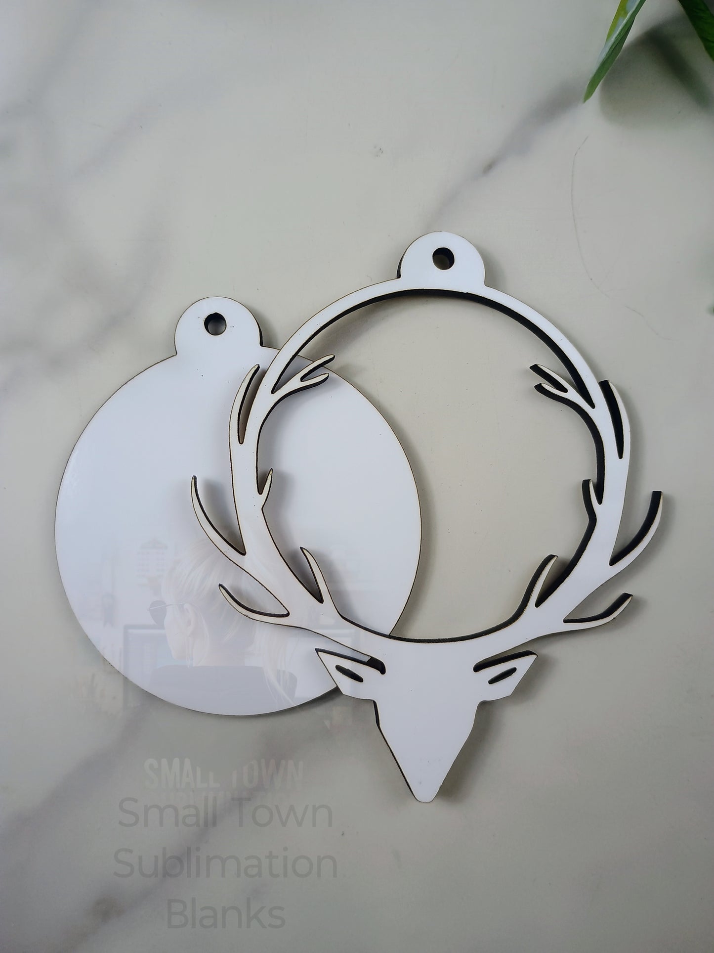 Deer head ornament