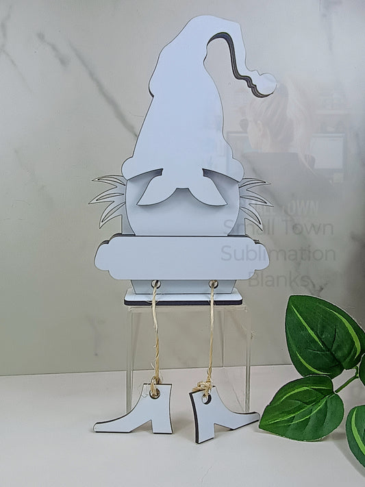 Gnome shelf sitter. Interchangeable sign