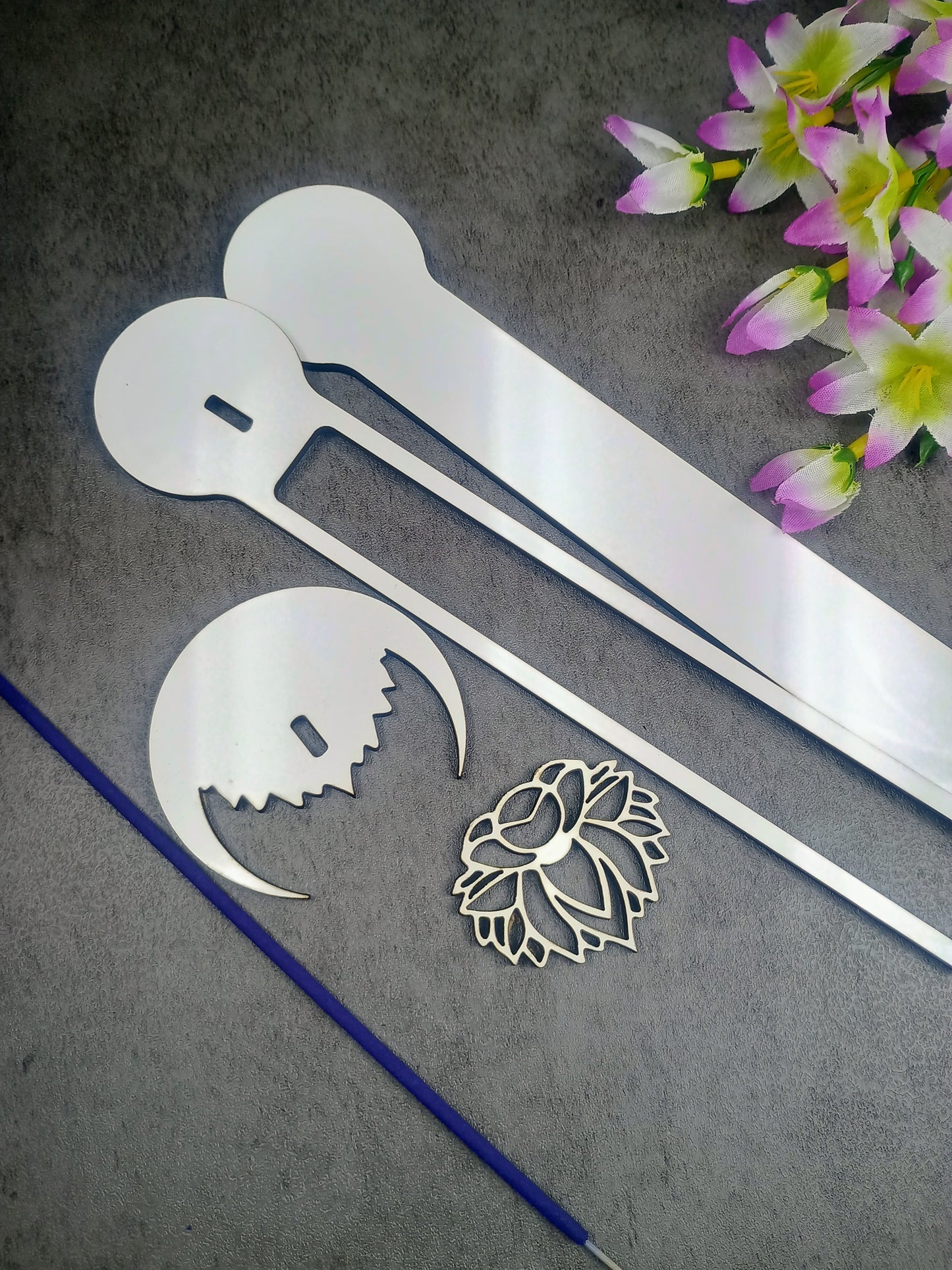 Flower stick inscents holder sublimation blank