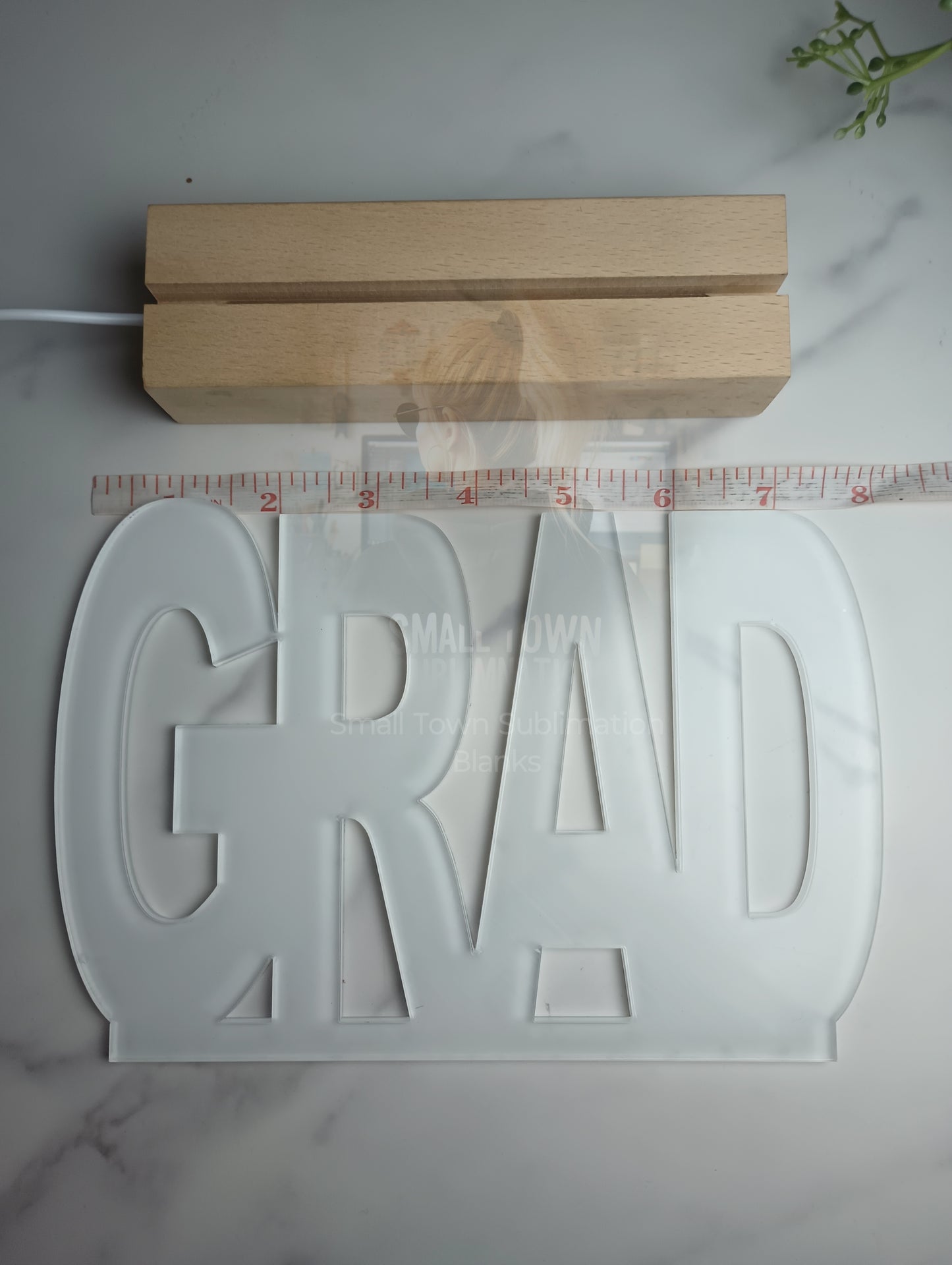 LED light up Grad acrylic panel