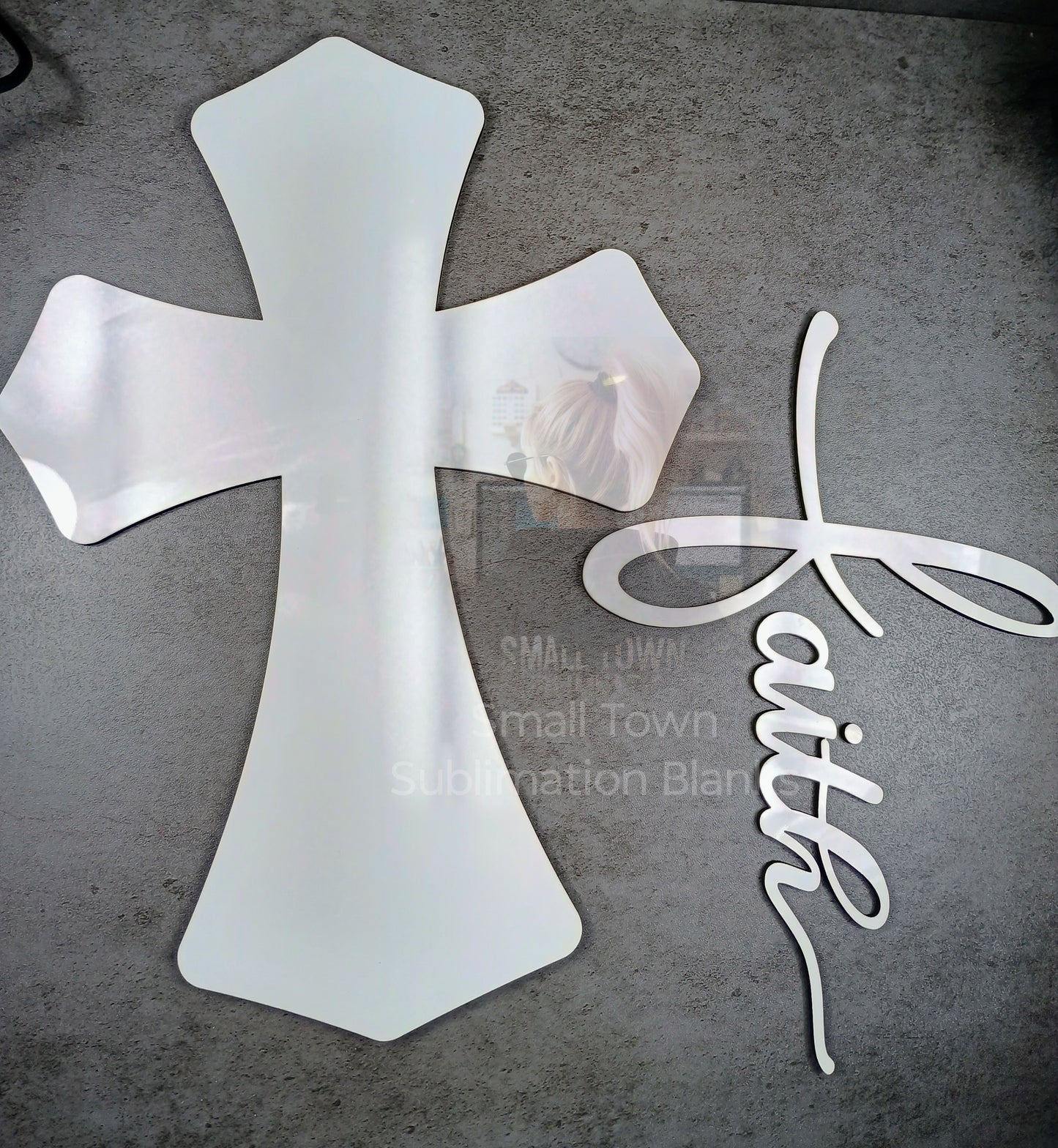 Faith cross - small or large