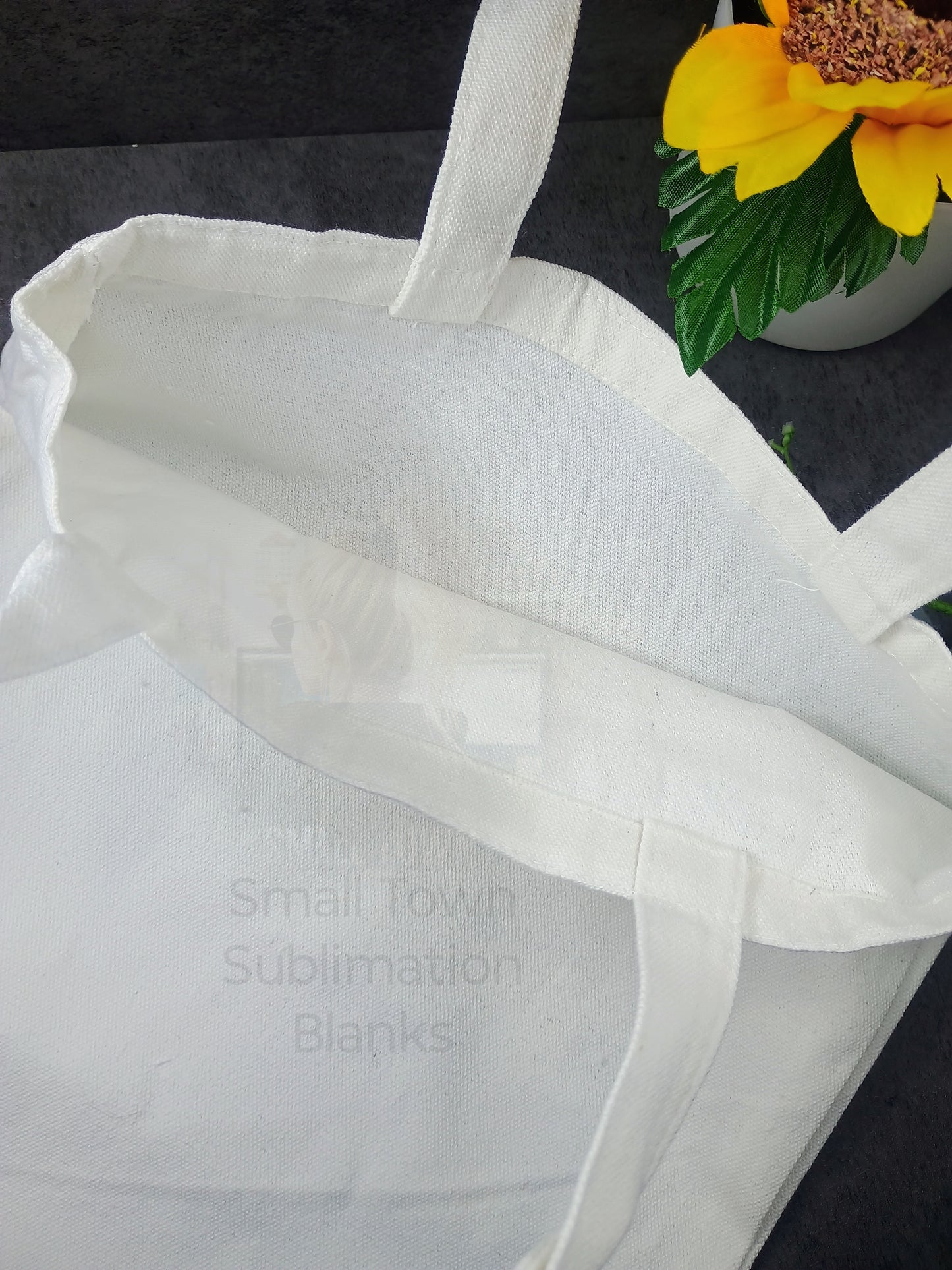 Canvas tote bag blanks