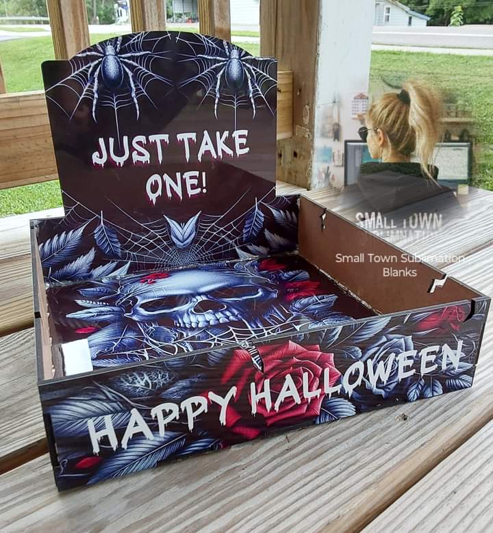 Halloween candy box