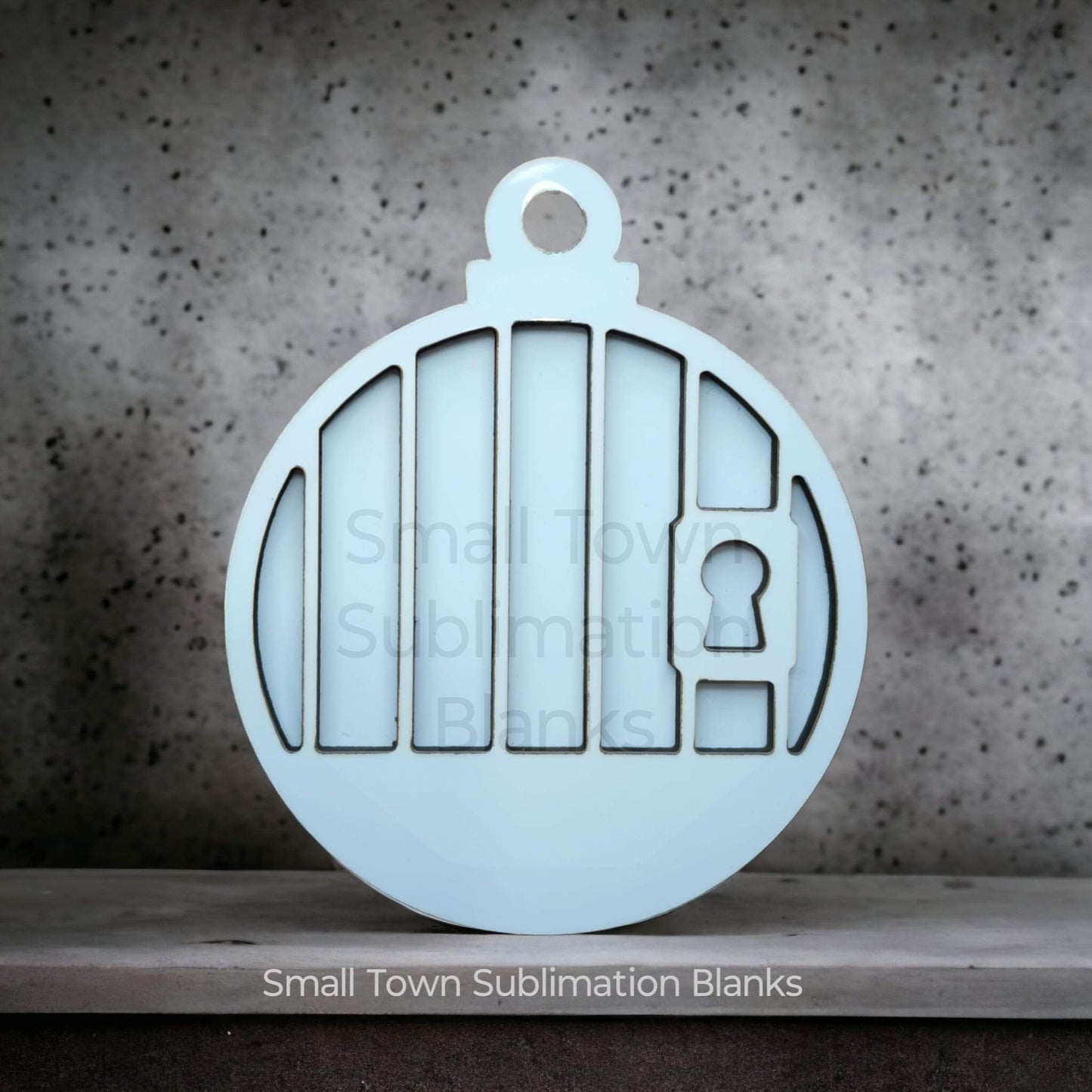 Jail cell ornament