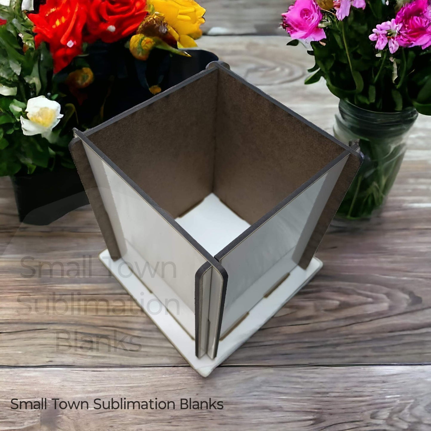 Flower box holder