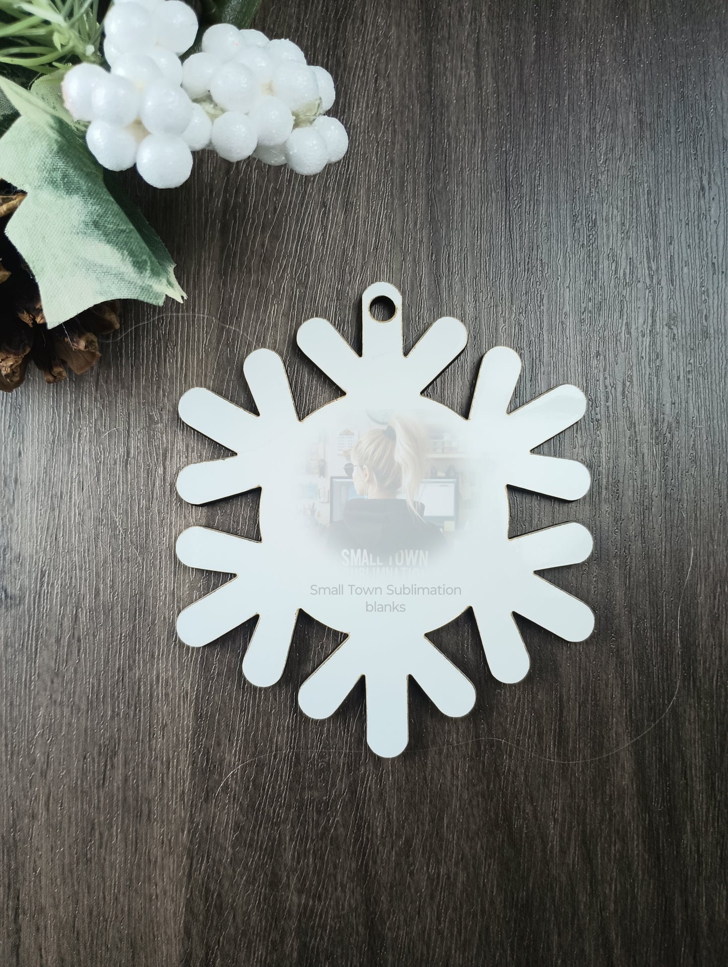 Snowflake ornament