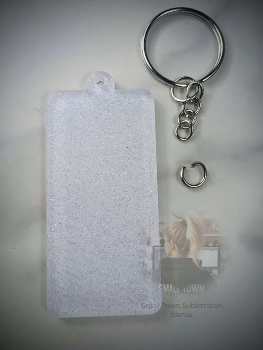 Rectangle keychain