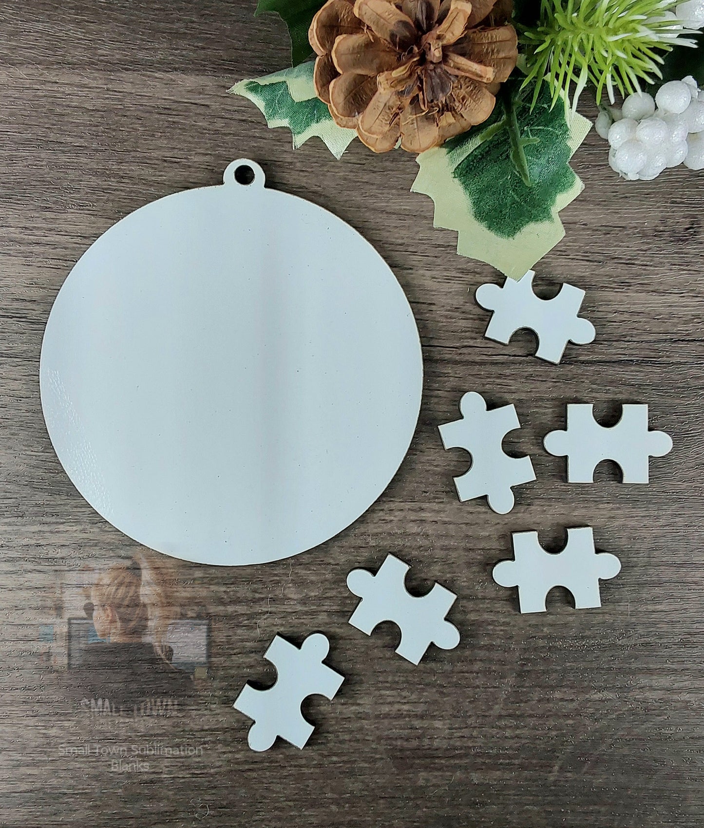 Puzzle ornament