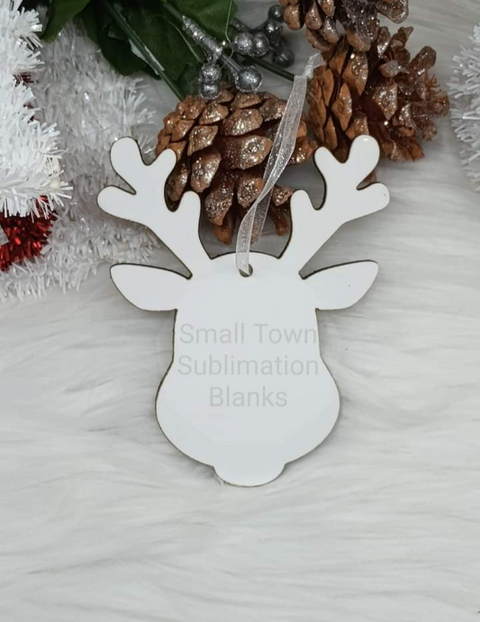 Reindeer head ornament