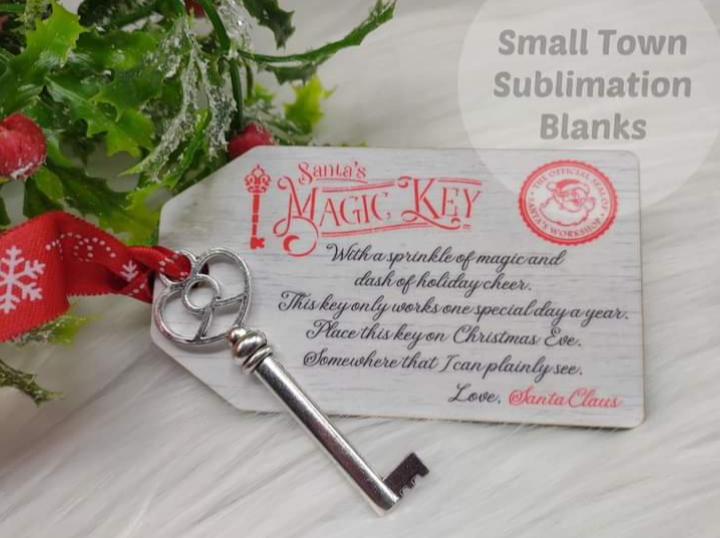 Santa's Magic Key blank