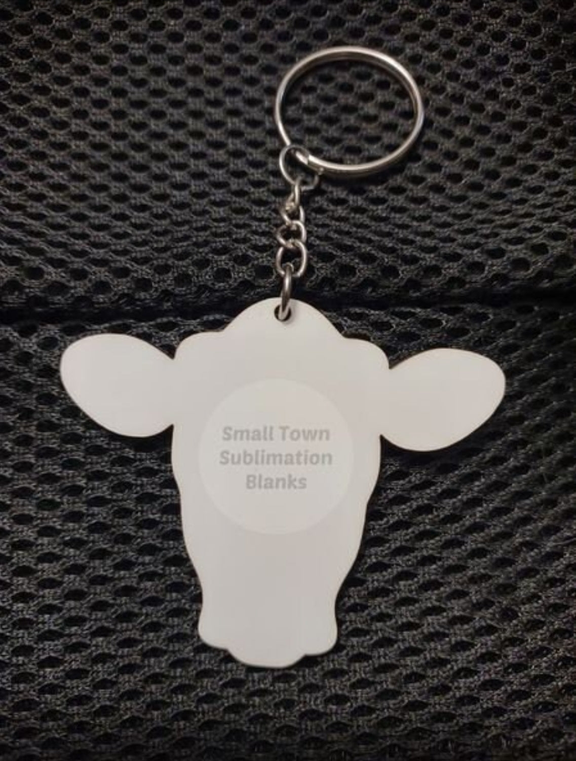 Cow head blank for keychain