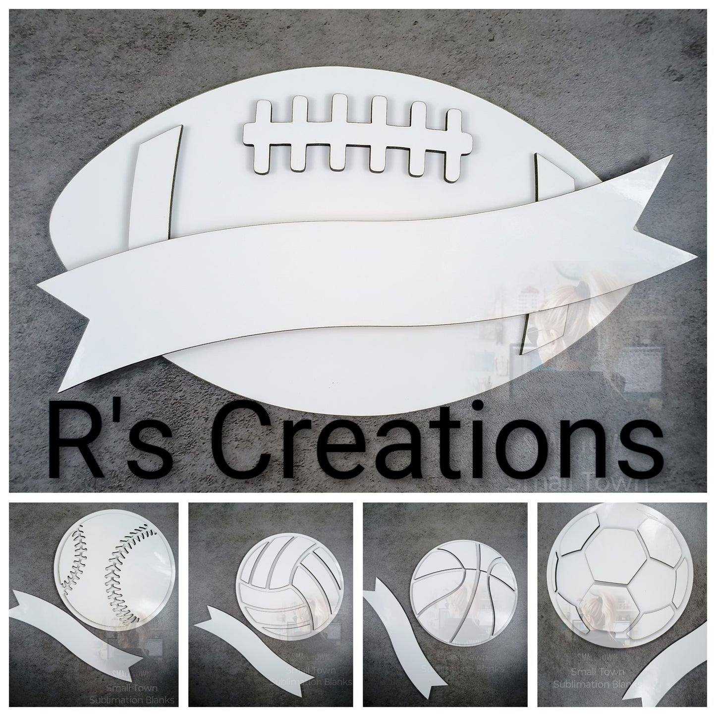 3D sports hangers