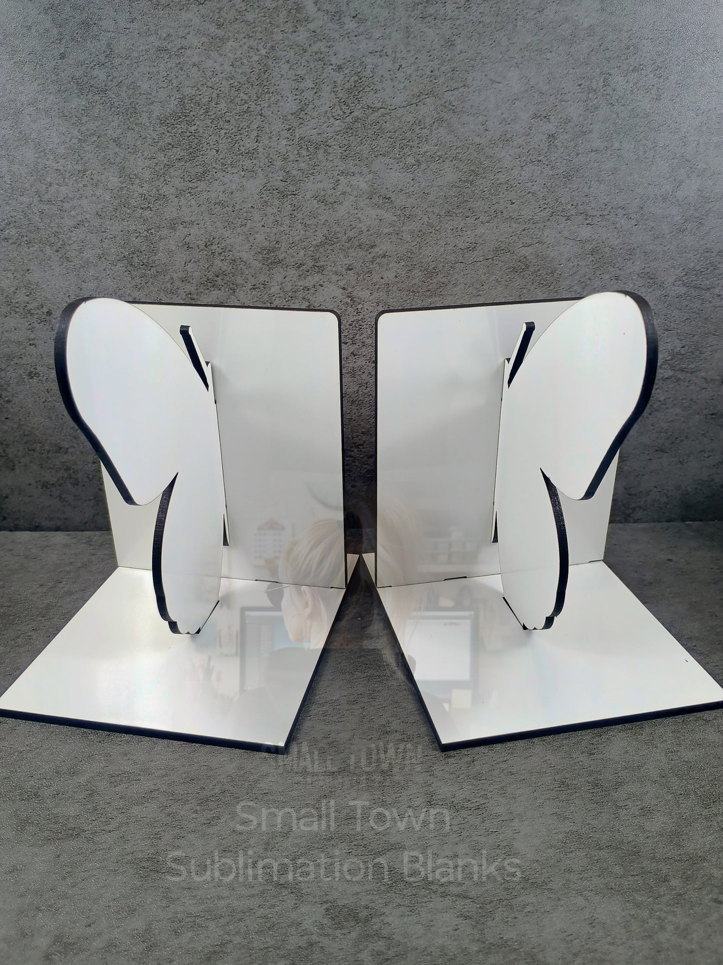 Butterfly bookends
