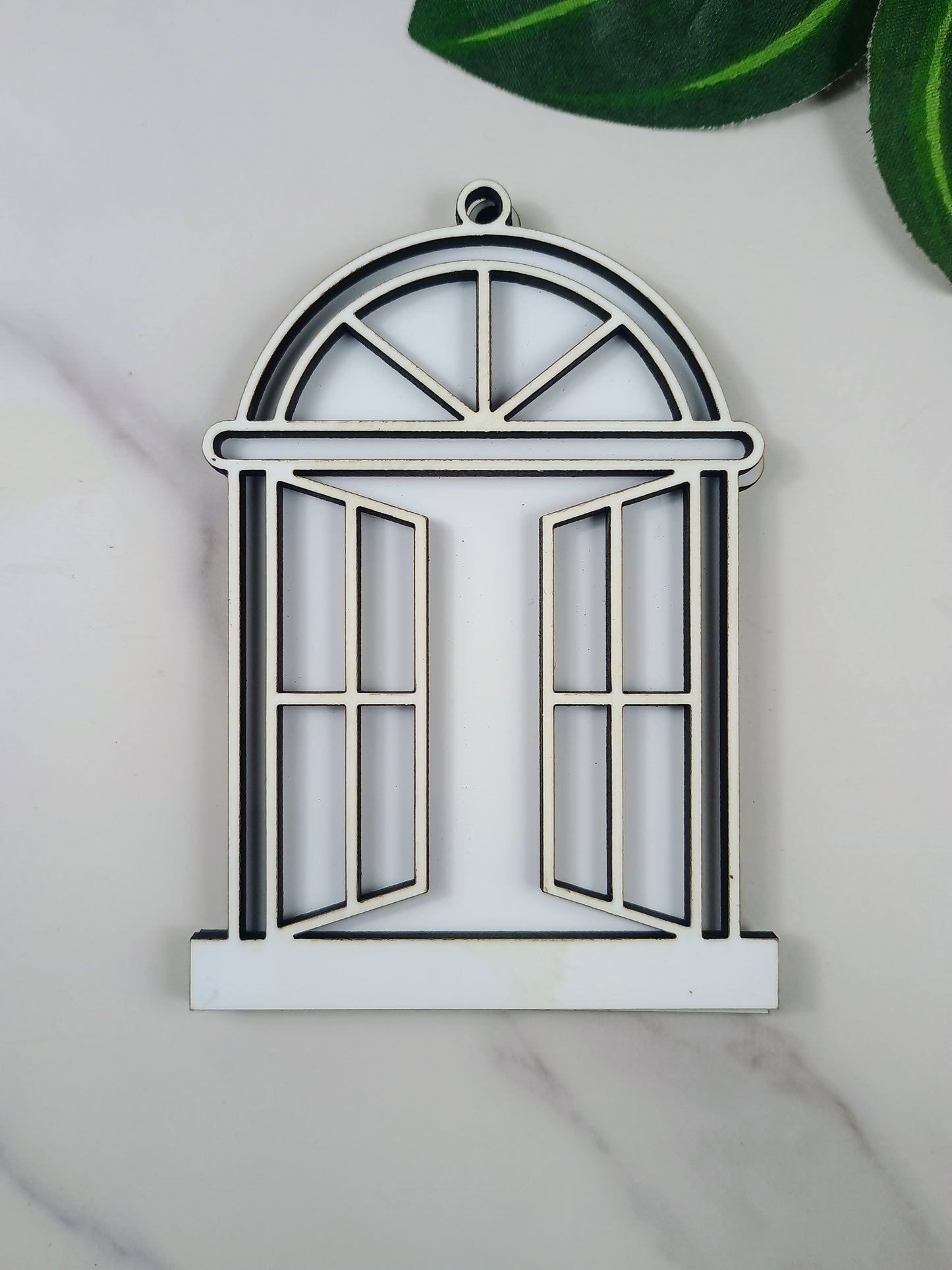 Open window ornament