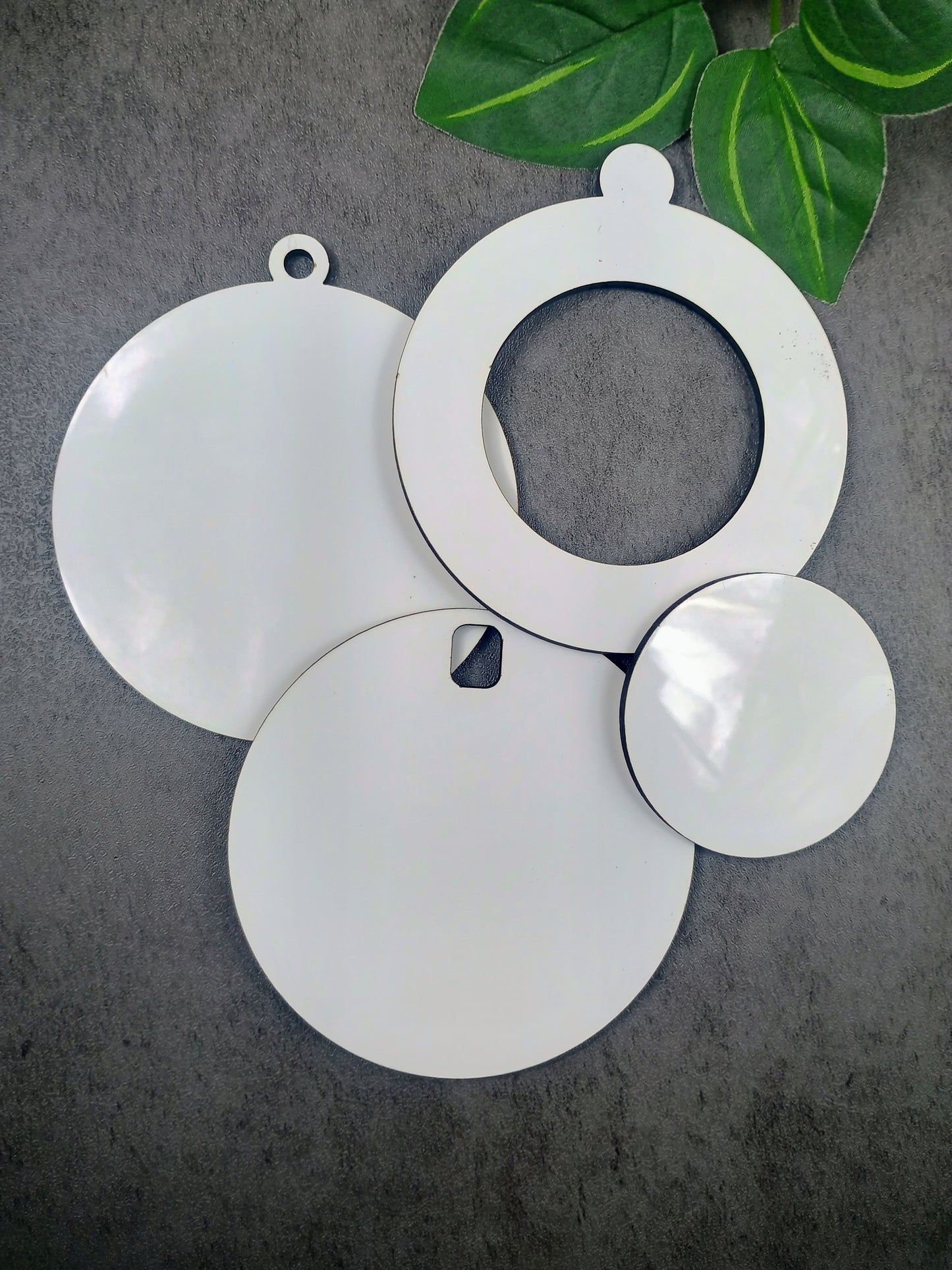 Blank Sublimation Christmas Countdown ornament