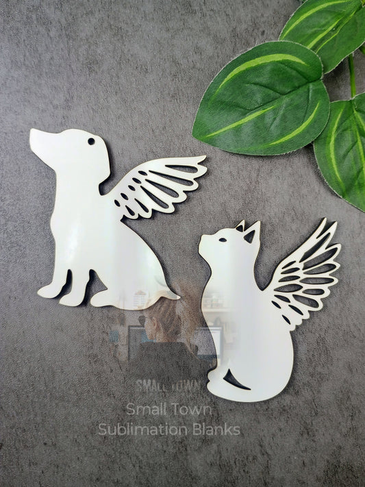 Cat or dog memorial Christmas ornament