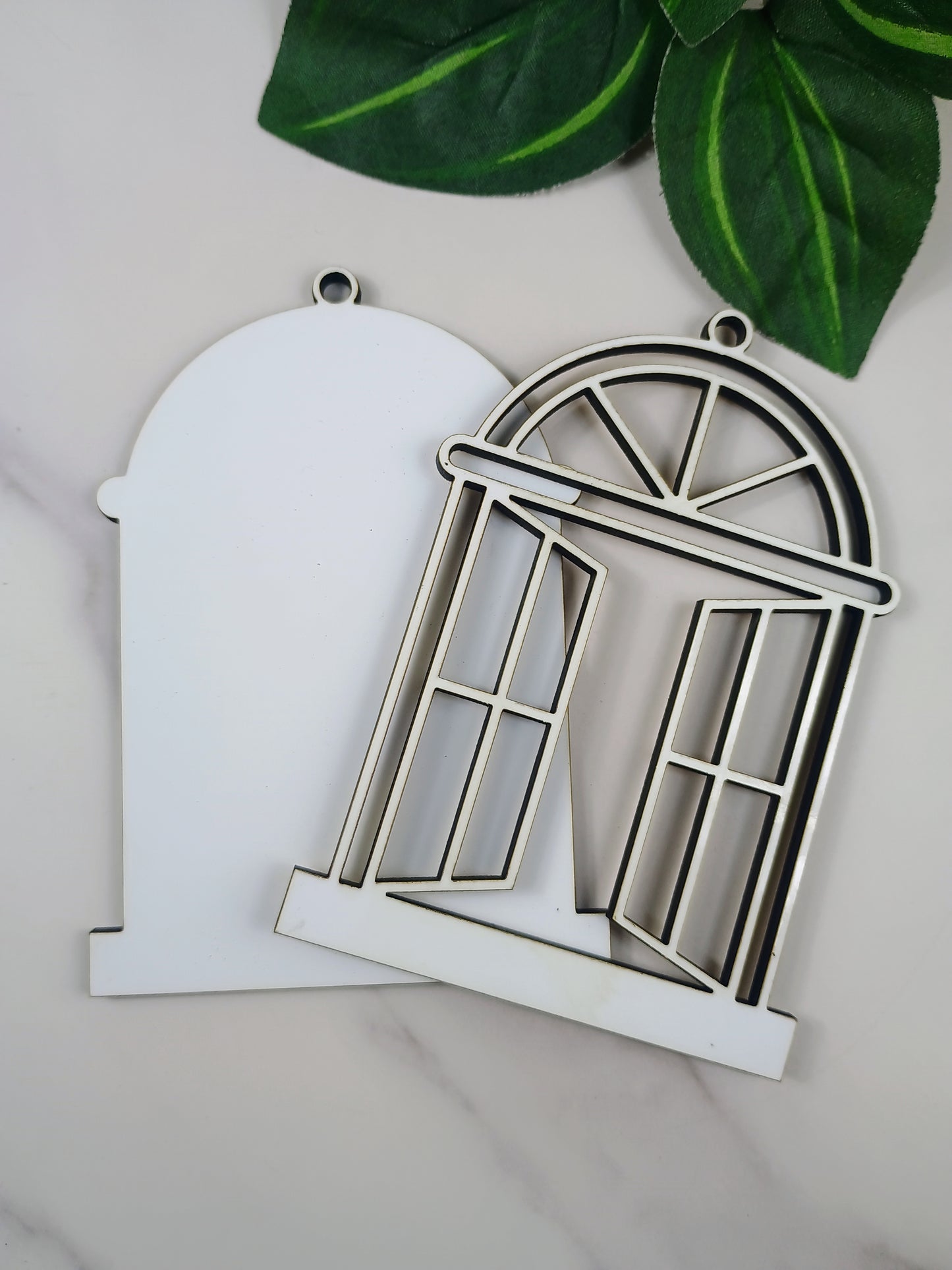 Open window ornament