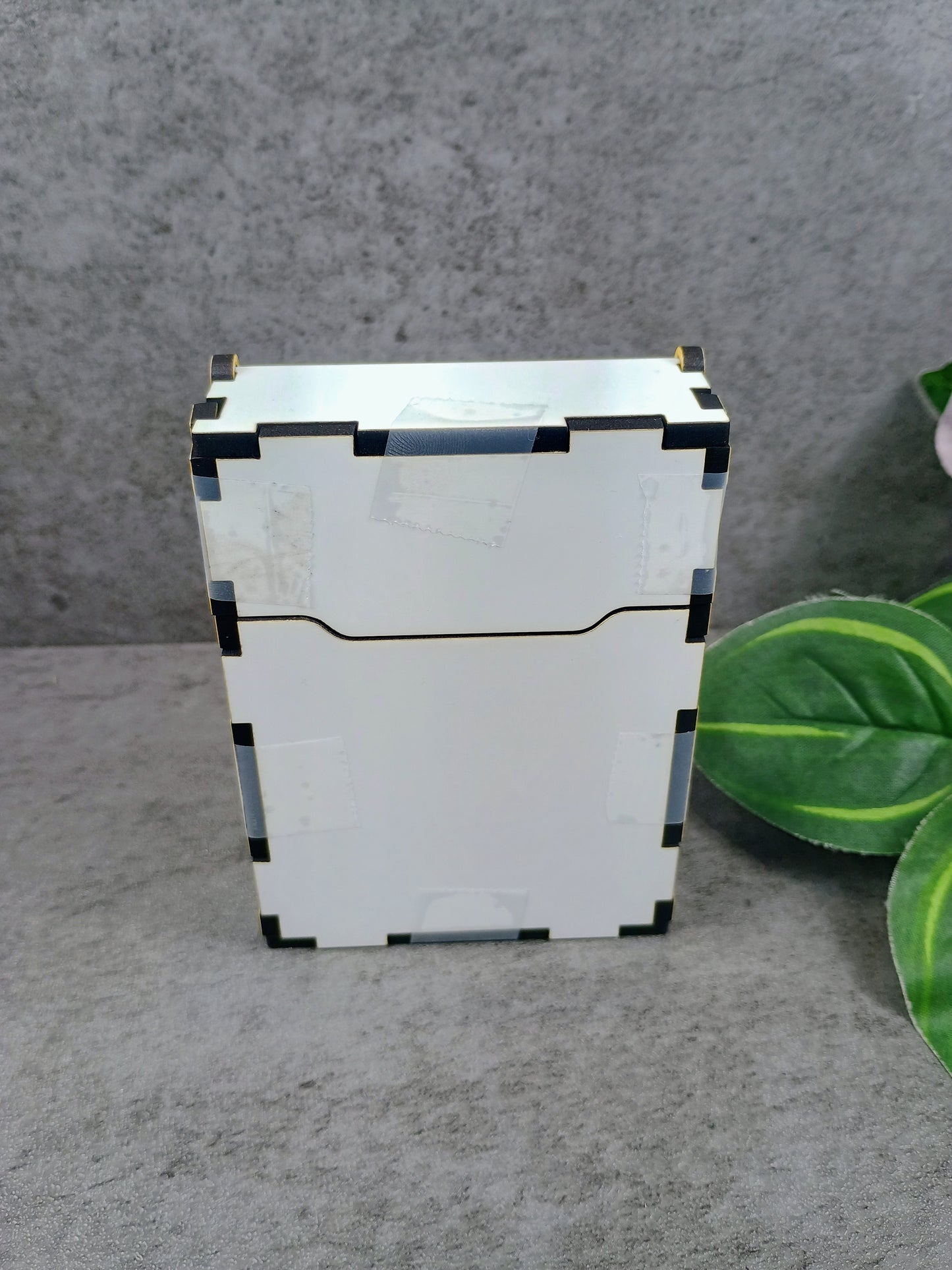 Playing card deck box