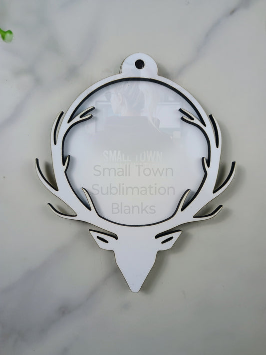 Deer head ornament