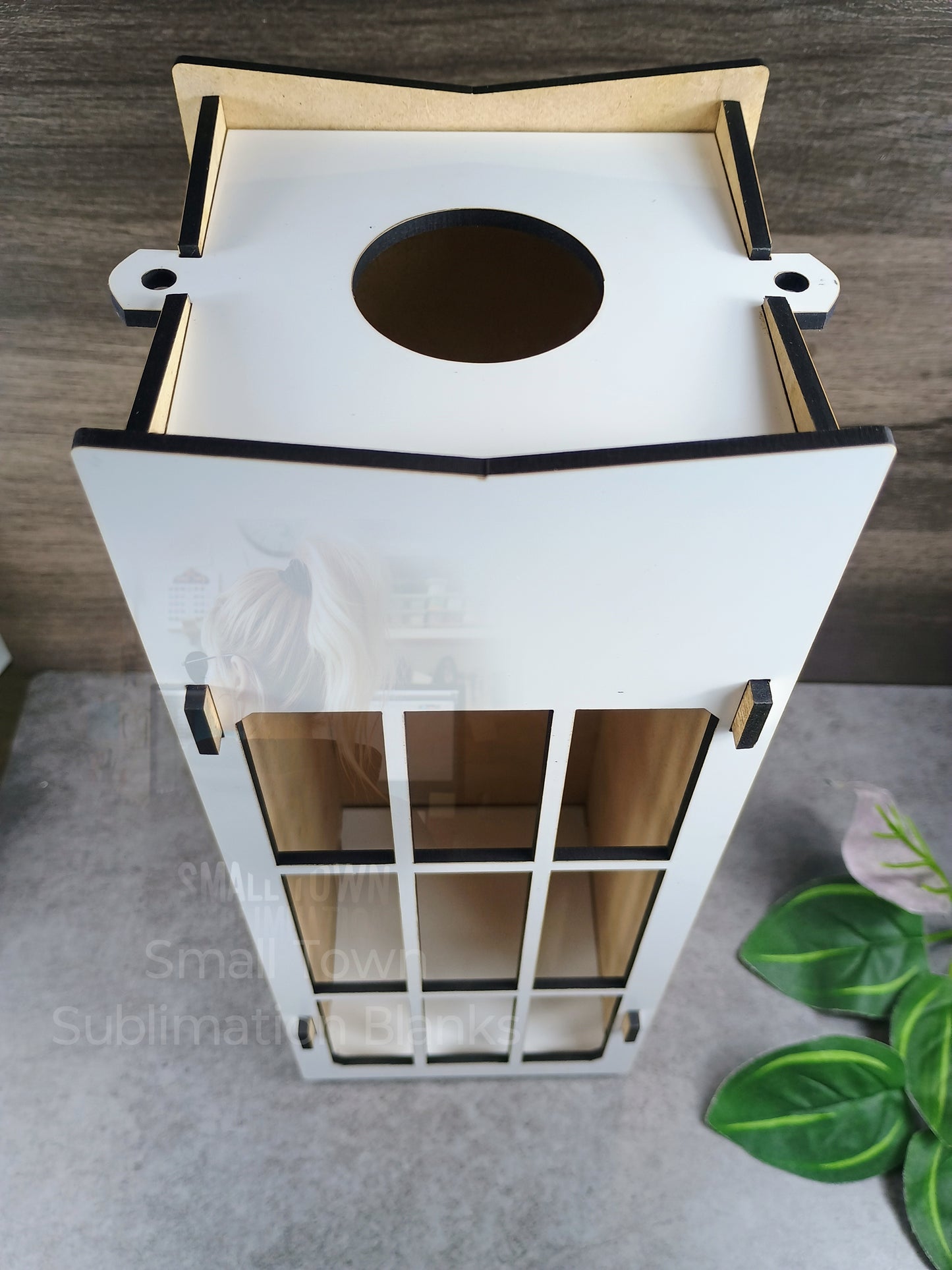 Wine bottle box