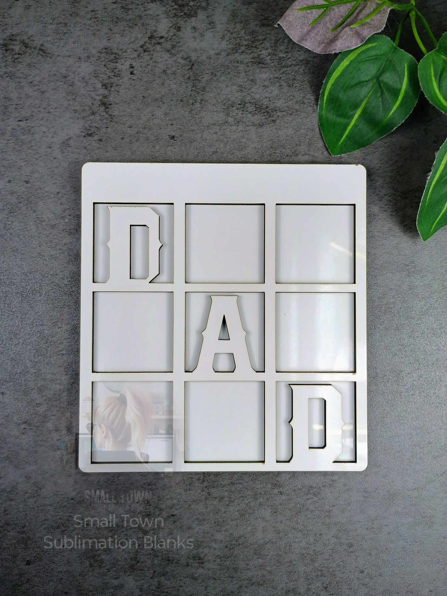 Mom and Dad photo shelf sitter