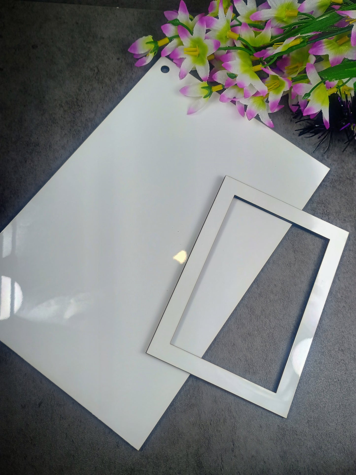 Frame hanger sublimation blank