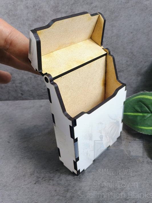 Playing card deck box